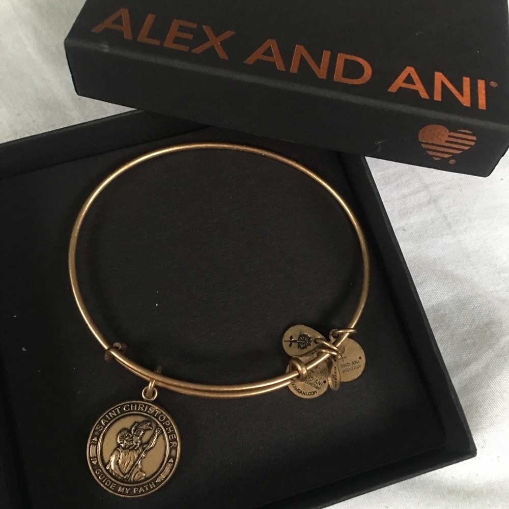 Alex and Ani Saint Christopher RG